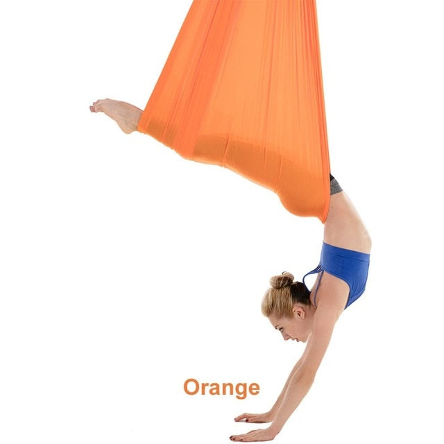 5*2.8m Fitness Yoga Stretch Belts Anti-Gravity Aerial Yoga